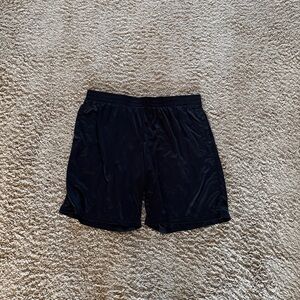 Men's Black Athletic Shorts